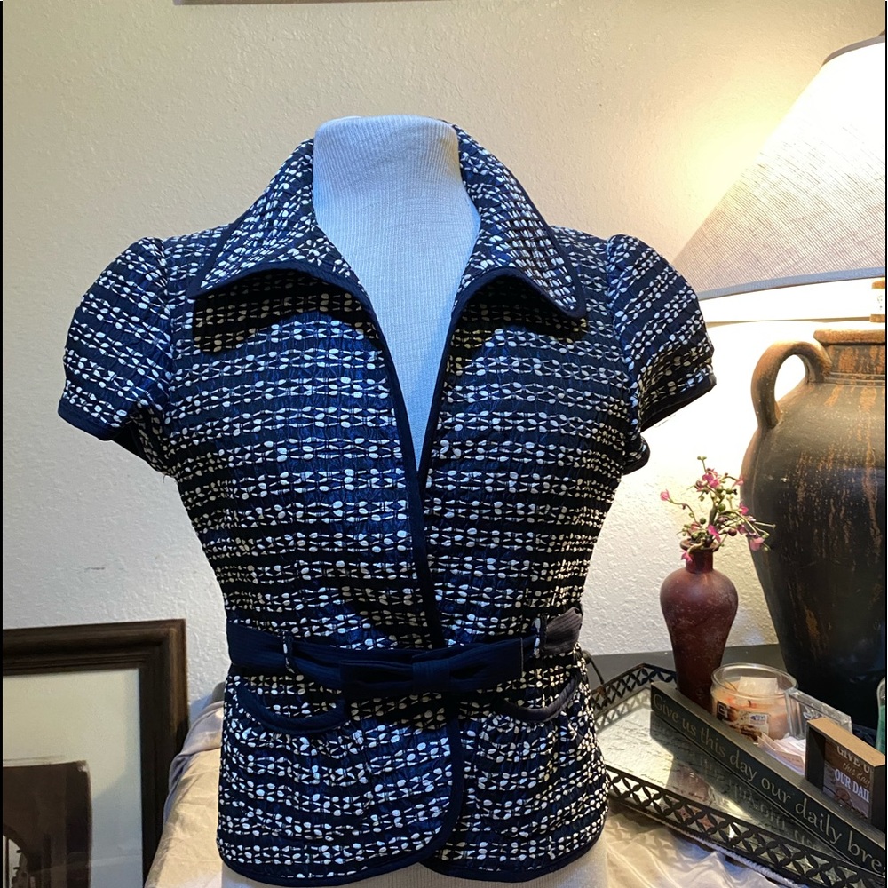 Nannette lepore blazer top!